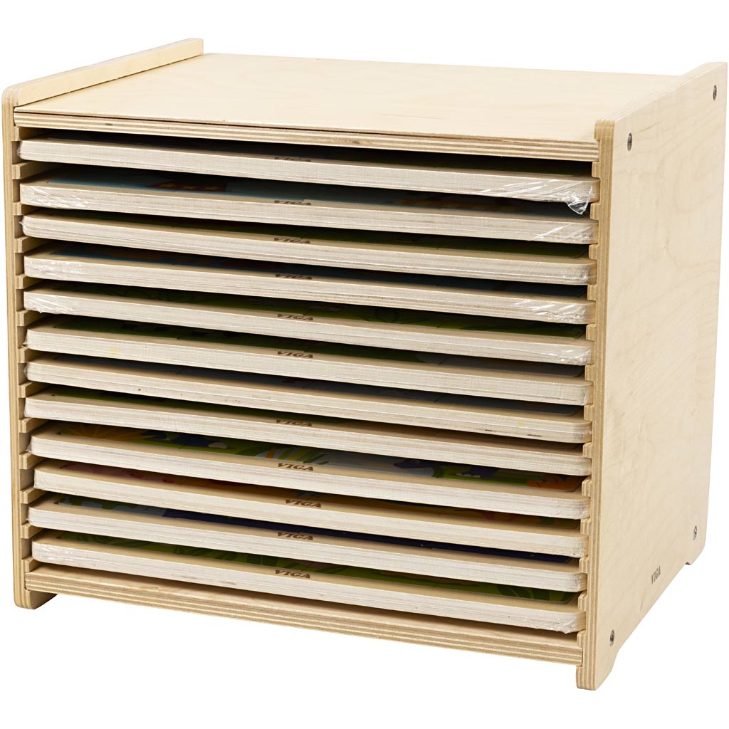 VIGA pusletahvel 12 puslega, K: 275, L: 315 mm, L: 235 mm, suurus 31x27x23 cm, 12X24 pusletükki, 12 osa/ 1 komplekt - Image 3