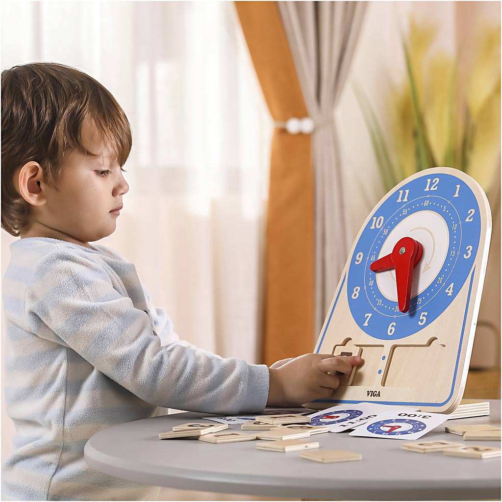 VIGA Õppekell, K: 28 cm, L: 26 cm, S: 13, 1 tk. - Image 4