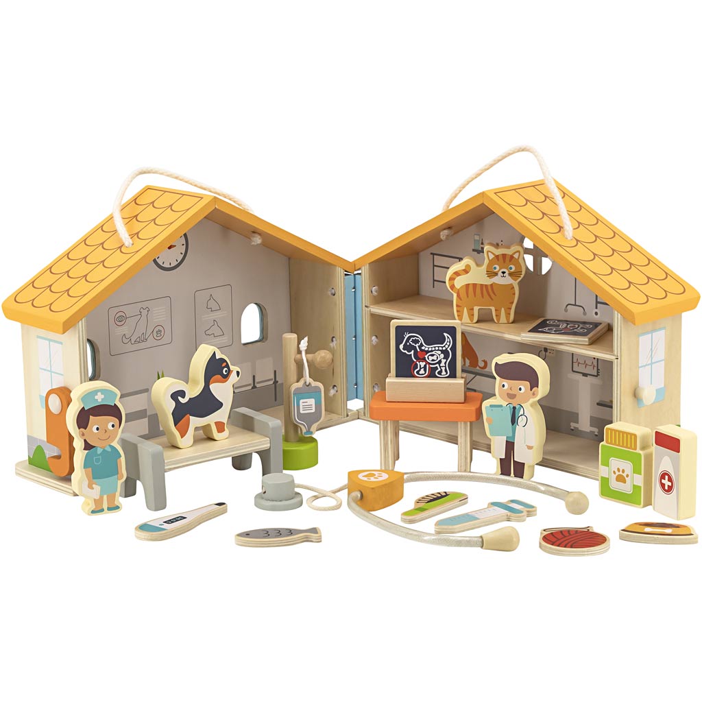 VIGA Animal Hospital, K: 17 cm, L: 22 cm, S: 12 cm, 19 osa/ 1 pakk