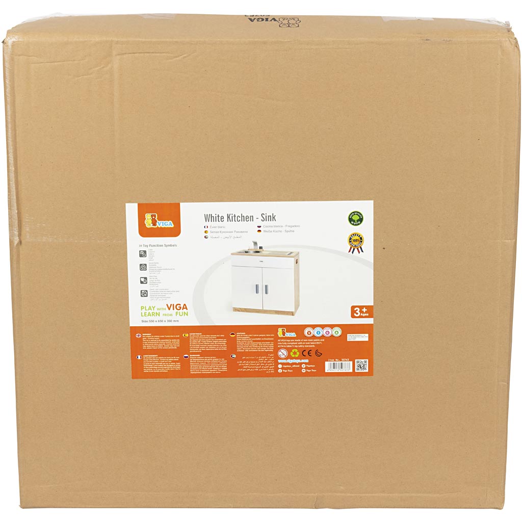 VIGA mänguvalamu, K: 55 cm, S. 36 cm, L: 65 cm, 1 tk. - Image 2