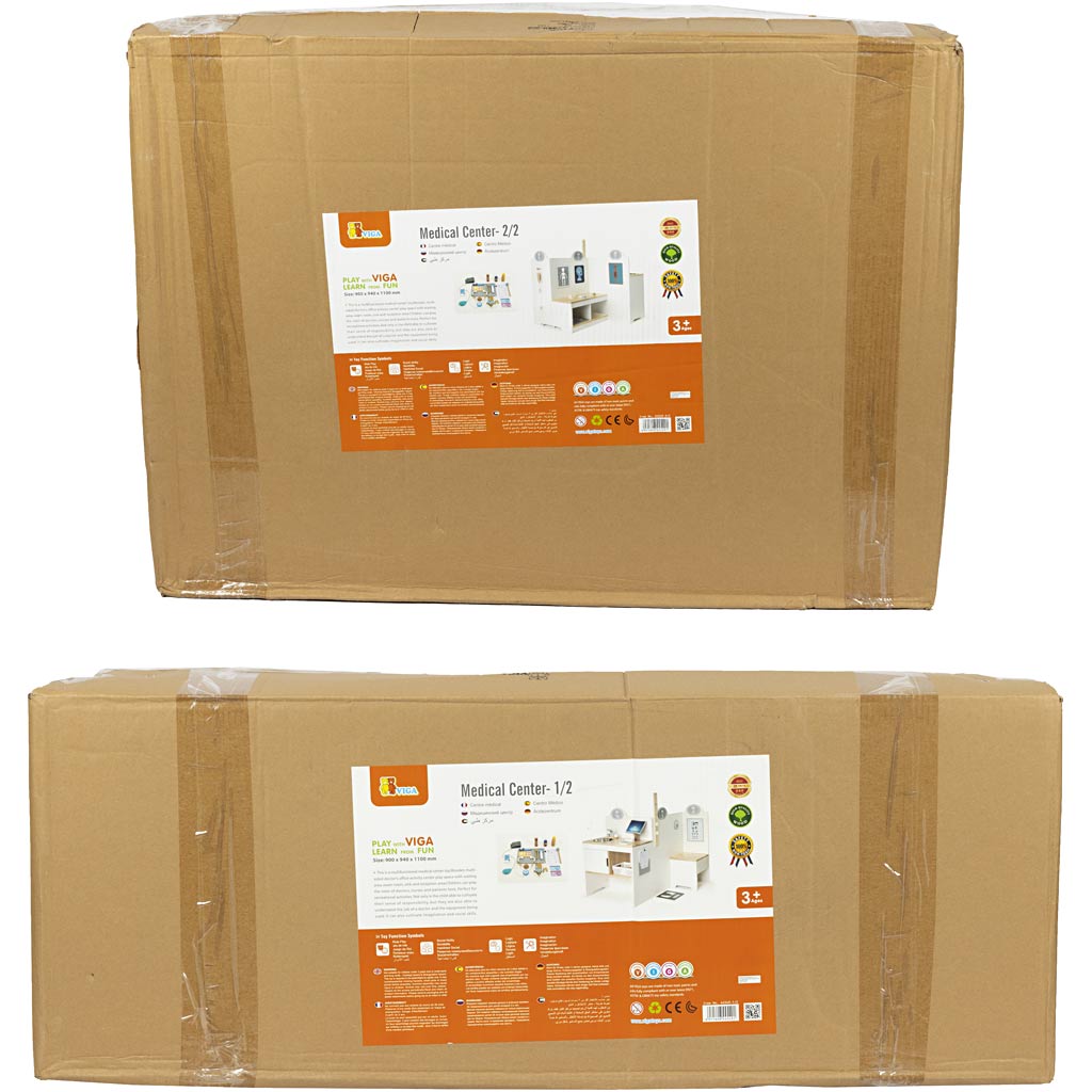 VIGA tervishoiukeskus, K: 110 cm, L: 94 cm, S: 90 cm, 1 pakk - Image 2