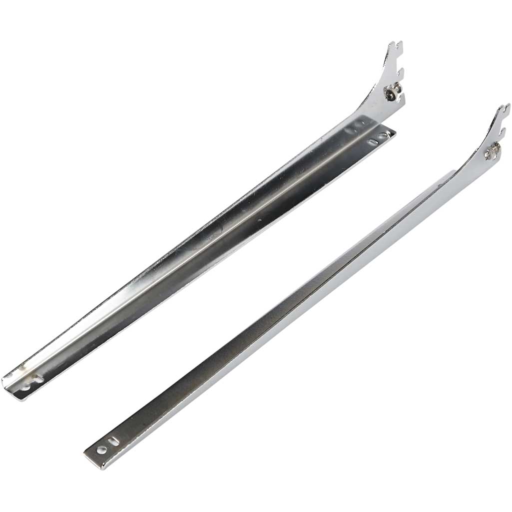 Riiulite klambrid, L: 400 mm, 5 komplekti/ 1 pakk