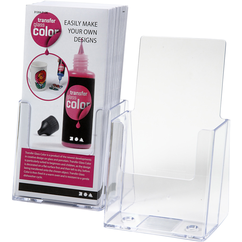 Brošüüride hoidja, suurus 110x80x200 mm, 1 tk - Image 2