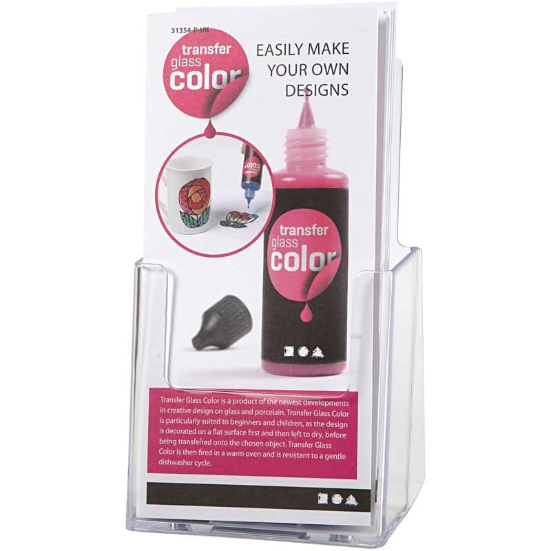 Brošüüride hoidja, suurus 110x80x200 mm, 1 tk - Image 3