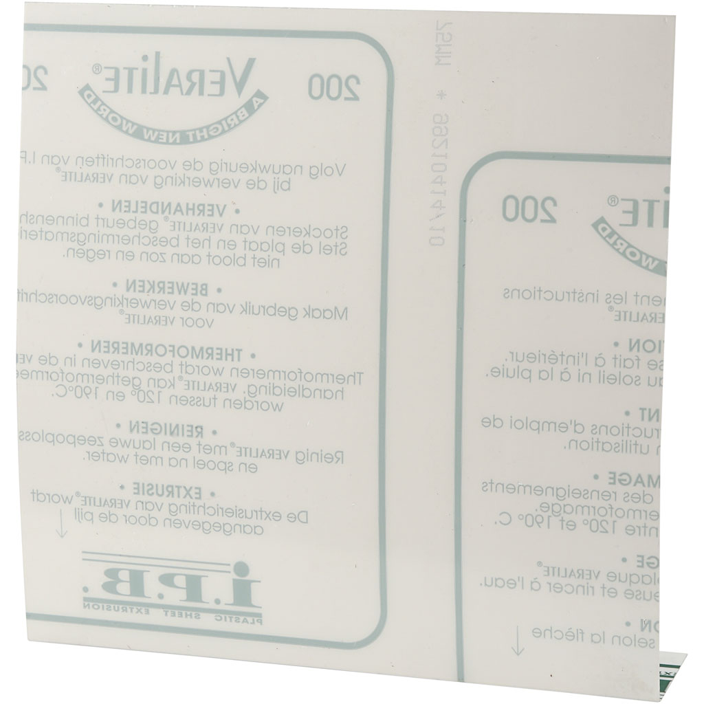 Akrüülist lisa, suurus 375x380 mm, läbipaistev, 1 tk - Image 2