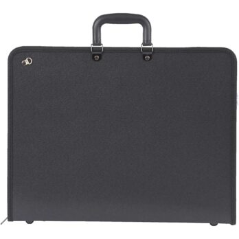 Kunstimapp, A3, leht 297x420 mm, suurus 48x37 cm, must, 1 tk