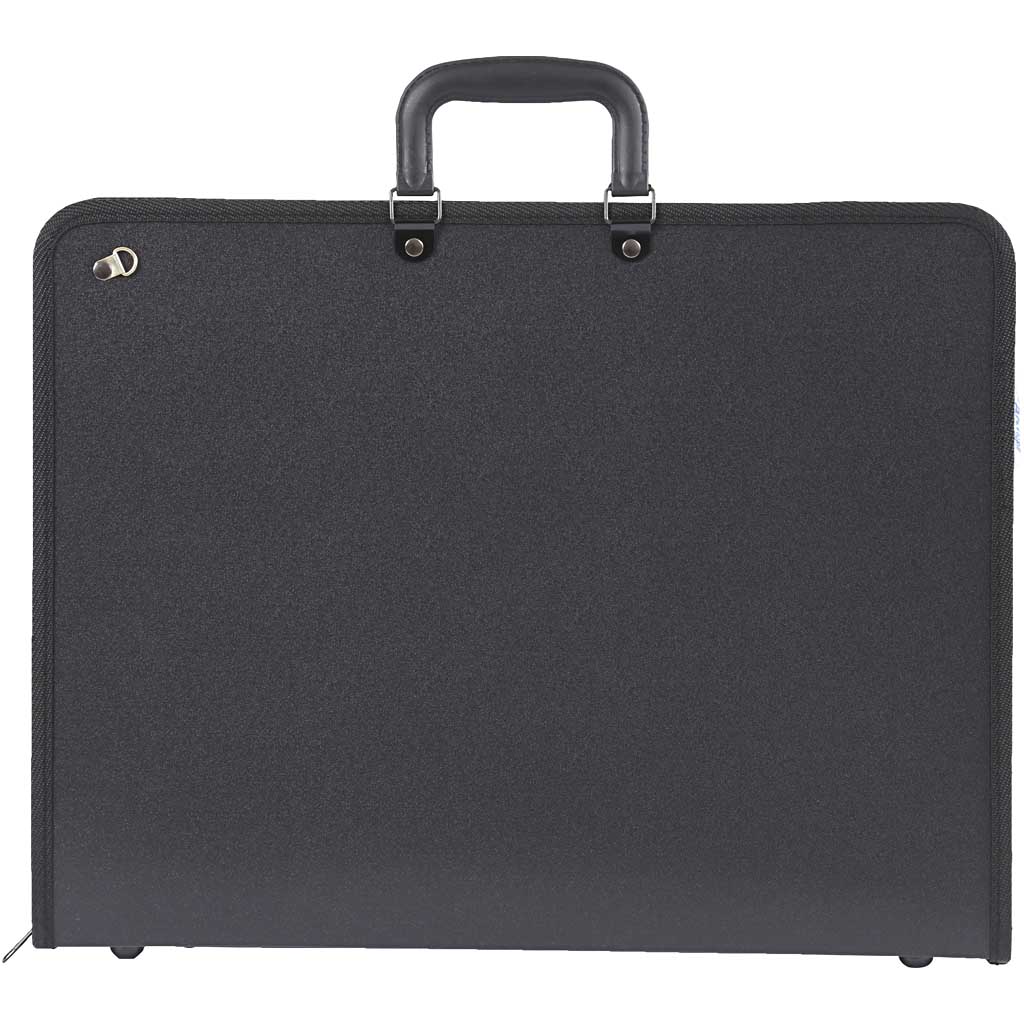 Kunstimapp, A3, leht 297x420 mm, suurus 48x37 cm, must, 1 tk