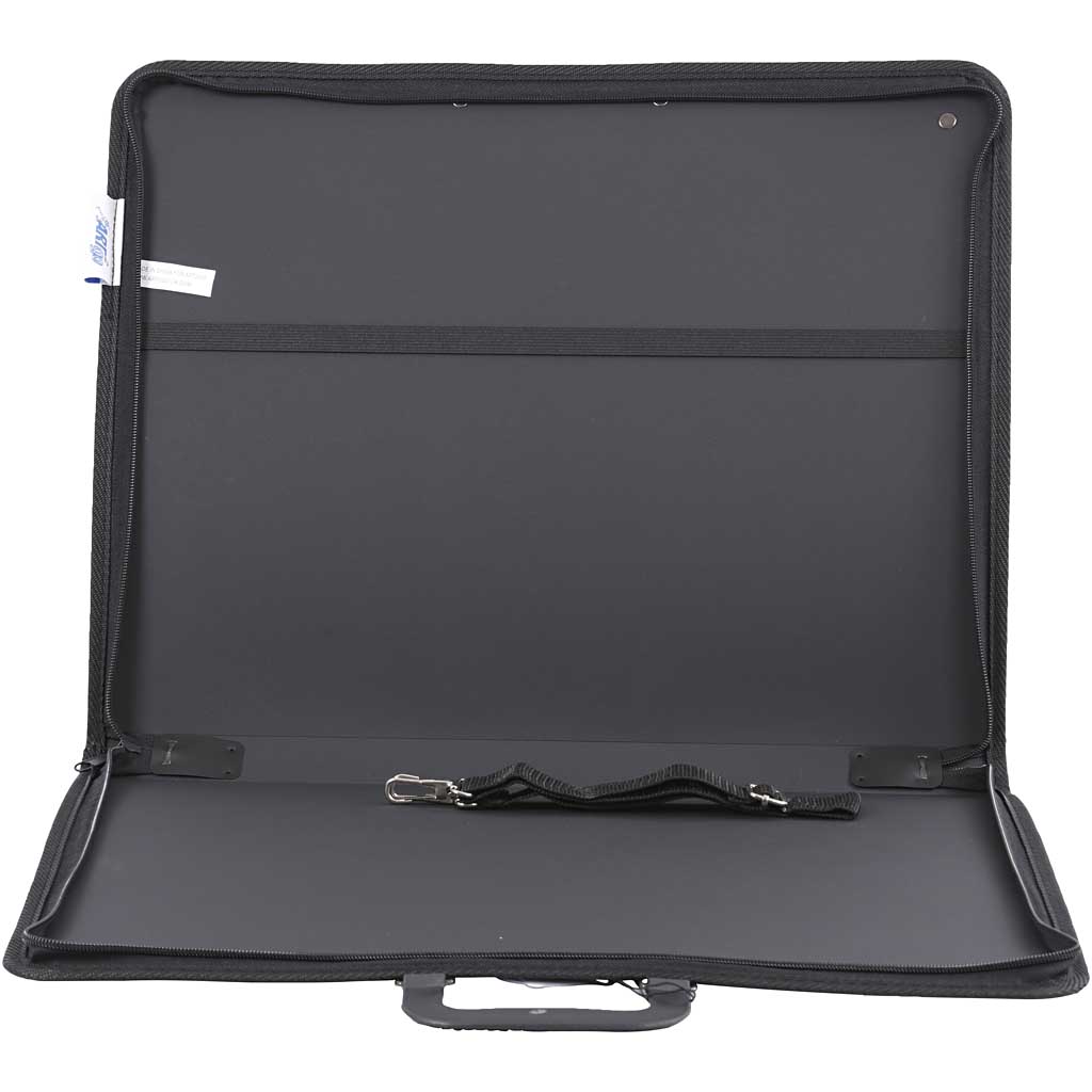 Kunstimapp, A3, leht 297x420 mm, suurus 48x37 cm, must, 1 tk - Image 2