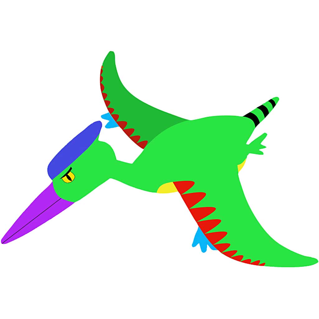 Dinosaurus, kõrgus: 15-22 cm, laius: 24-25 cm, 230 g, valge, 16 tk/ 1 pakk. - Image 3