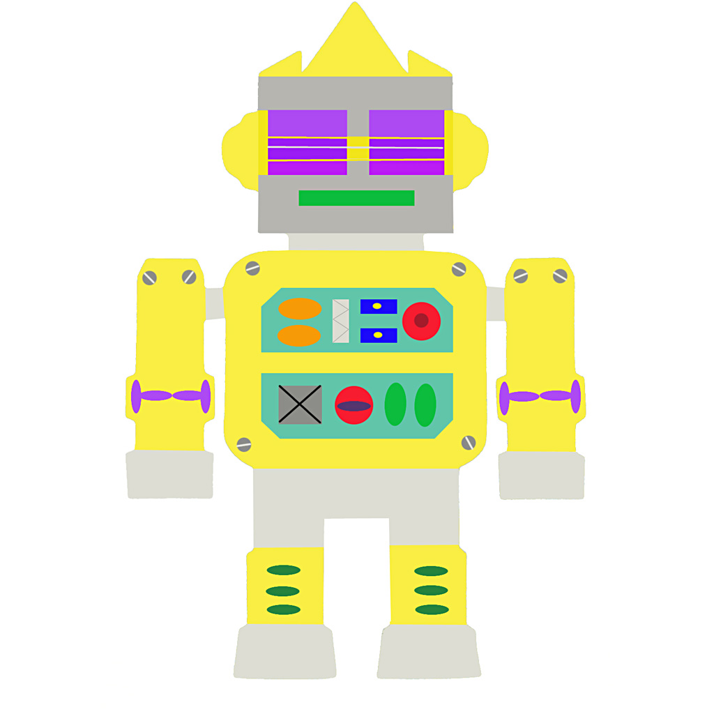 Robotid, kõrgus: 22,5-24 cm, laius: 15-16 cm, 230 g, valge, 16 tk/ 1 pakk - Image 8