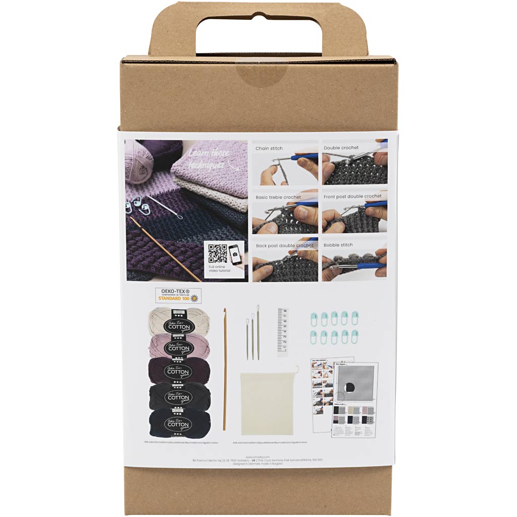 Starter Craft Kit heegeldamine, 1 pakk - Image 2