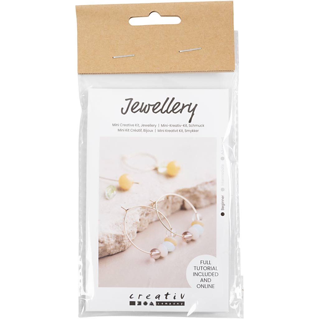 Mini Craft Kit Ehted, helmestikuhelmed koos helmestega, 1 pakk