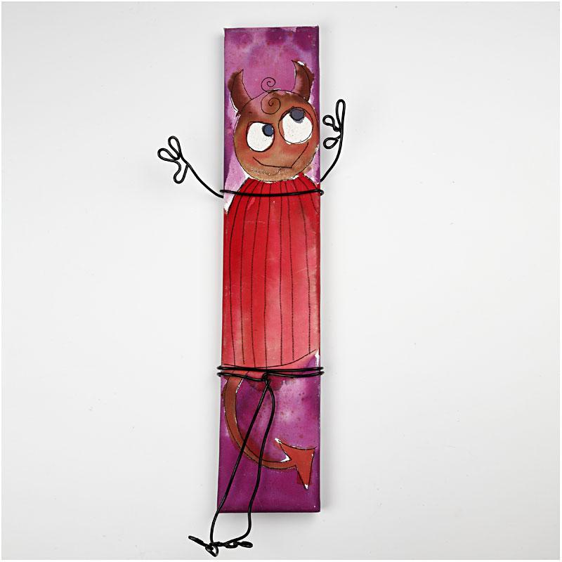 Pikk akvarellkangas, valge, 20 tk, 1 komplekt - Image 5