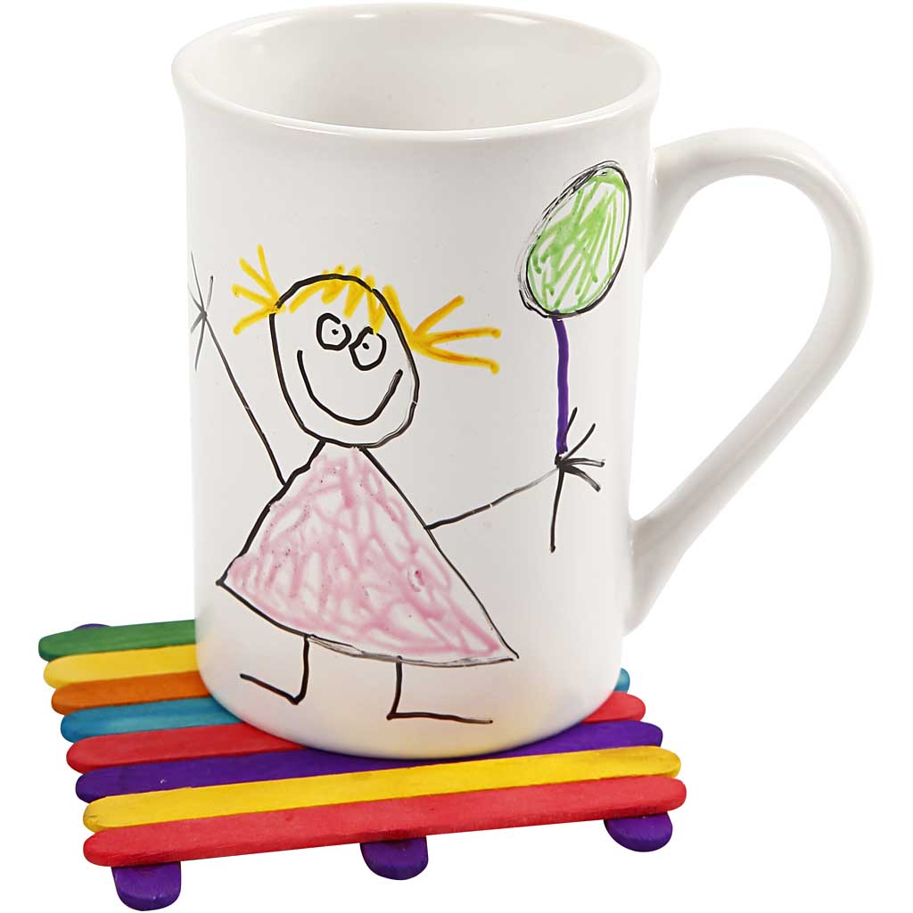 Glitter- ja puupulgad, erinevad värvid, 1 komplekt - Image 11