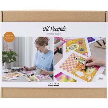 Starter Craft Kit Õlipastellid, erinevad värvid, 1 pakk