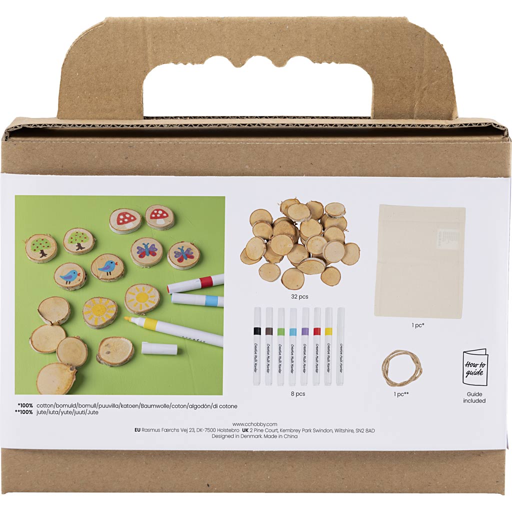 Mini Craft Kit joonistuskomplekt, mälumäng ja kolm-ühes-reas, erinevad värvid, 1 pakk - Image 2