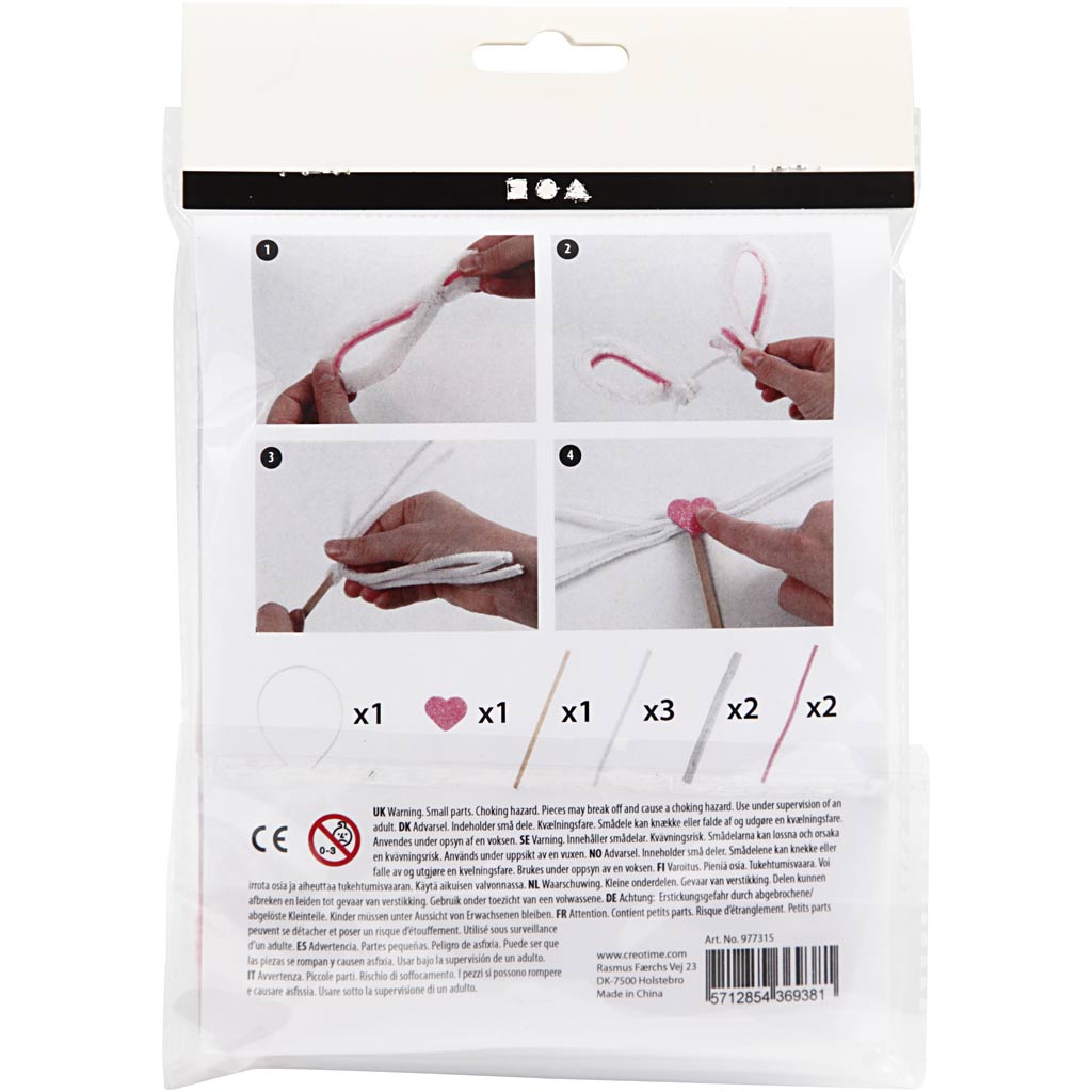 Mini Craft Kit, juukseklambrite komplekt, 1 pakk - Image 2