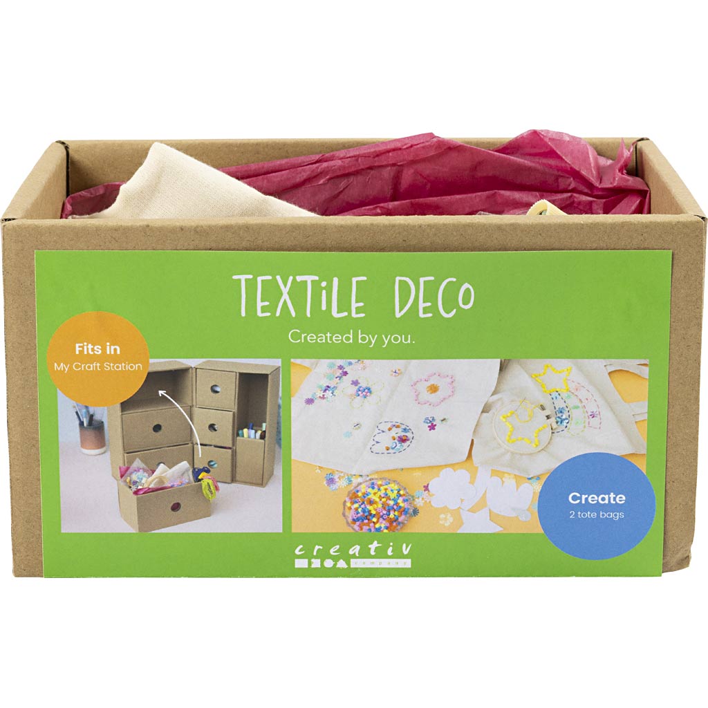 My Craft Station Tekstiilikaunistus, erinevad värvid, 1 pakk