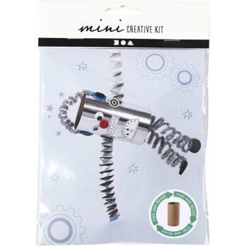 Mini Craft Kit, tualettpaberi robot, 1 pakend