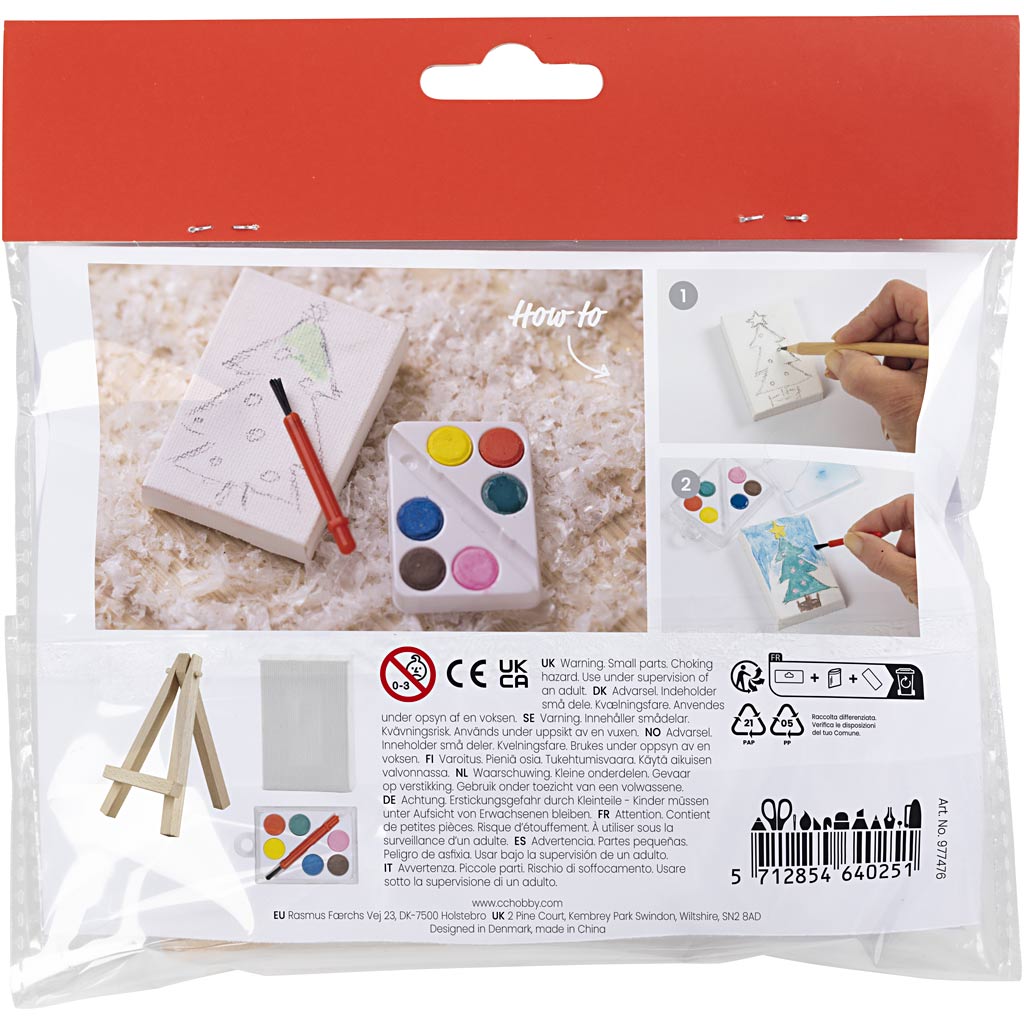 Mini Craft Kit Elf Door, kunstnik, 1 pakk - Image 2