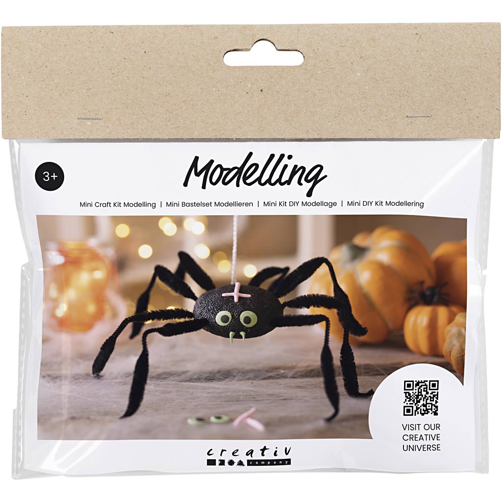 Mini Craft Kit Modelling, Spider, 1 pakend