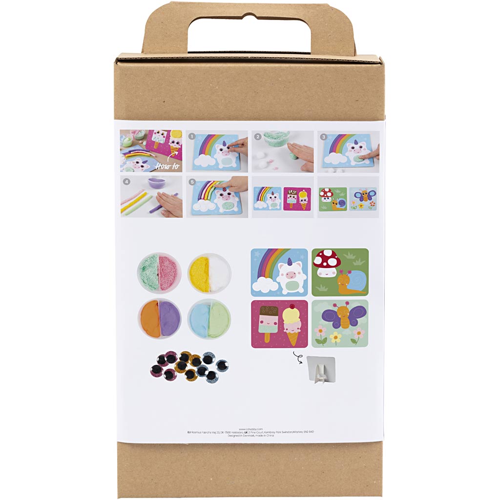 Craft Kit modelleerimine, dekoratiivne plaat, 1 pakk - Image 3