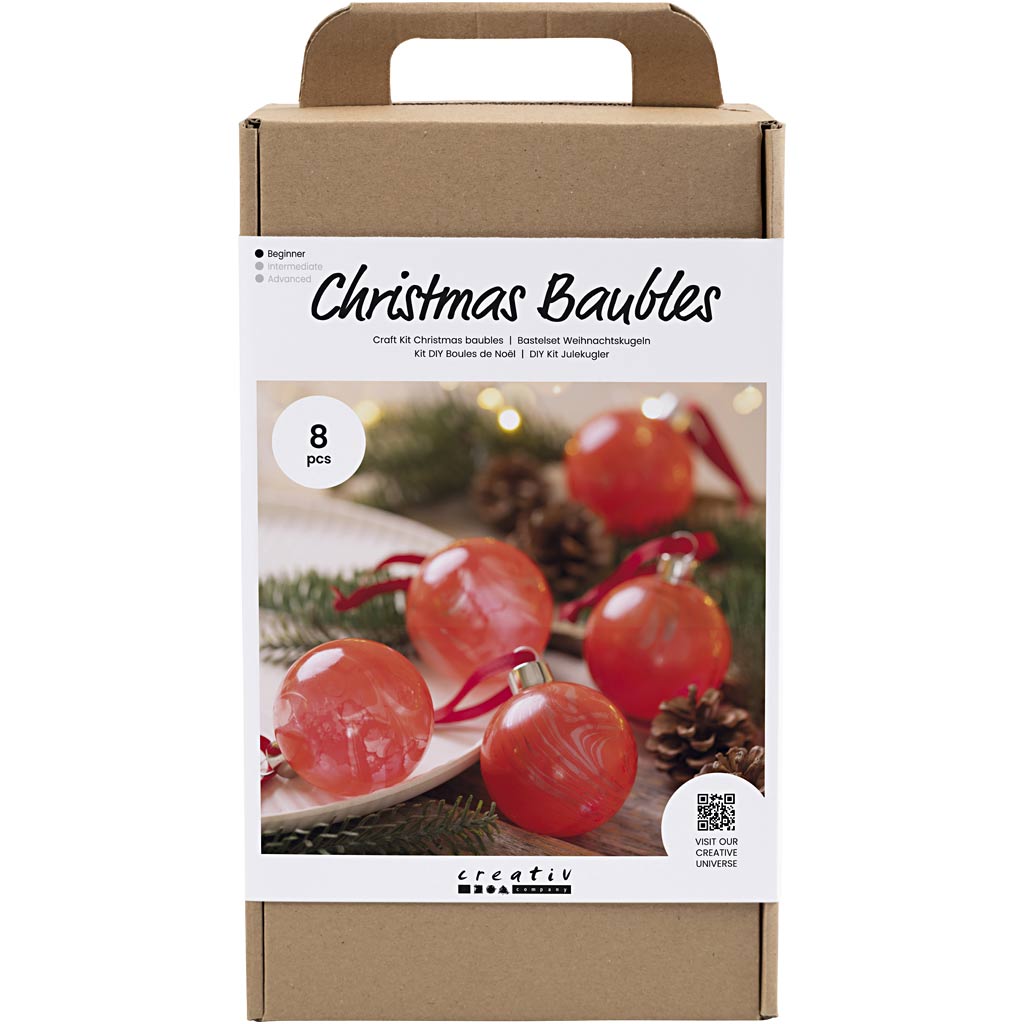 Käsitöökomplekt jõulukujud, marmoreerimine, 1 pakk