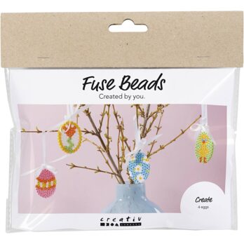 Mini Craft Kit Fuse Beads, munade rippuvad kaunistused, erinevad värvid, 1 pakk