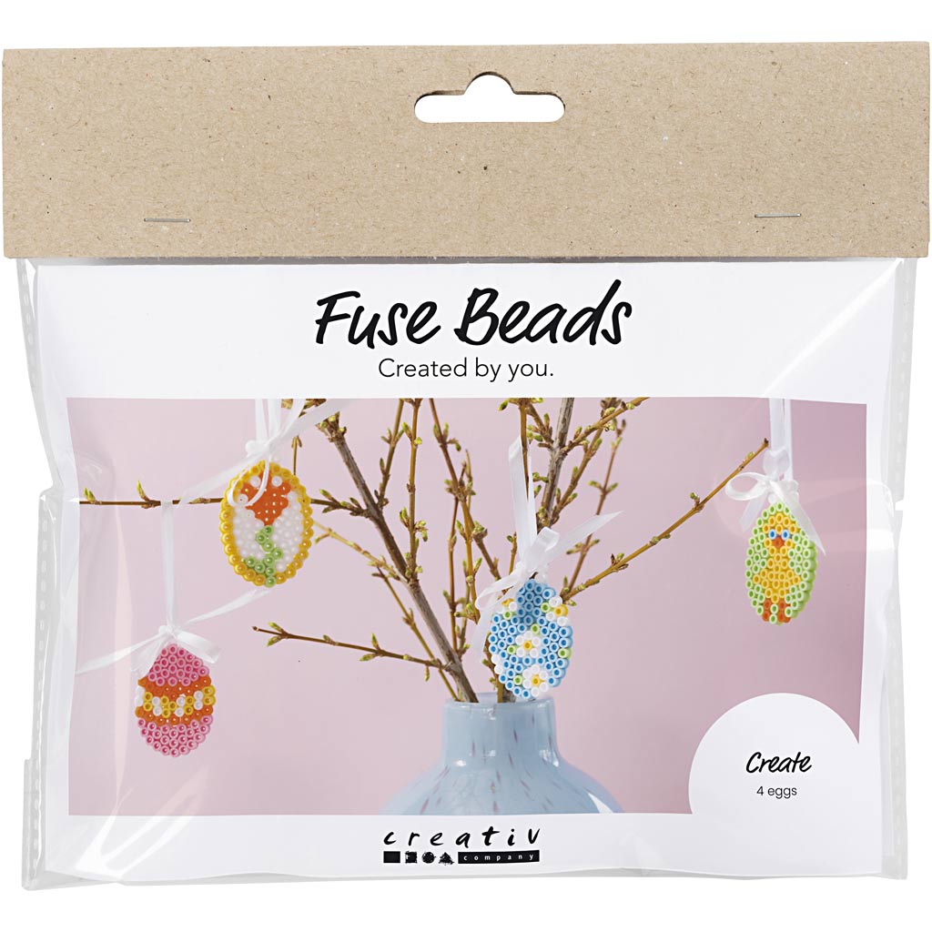 Mini Craft Kit Fuse Beads, munade rippuvad kaunistused, erinevad värvid, 1 pakk