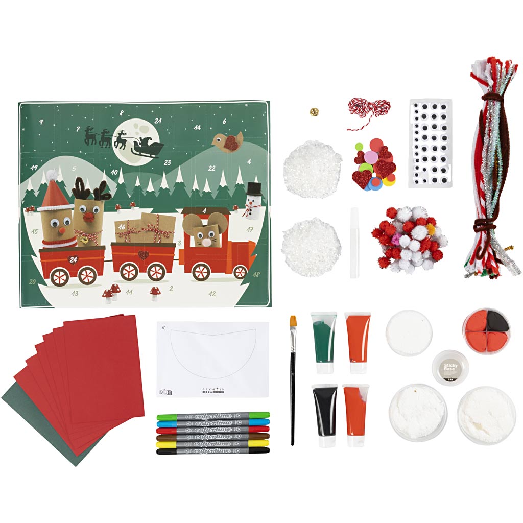 Advendikalender Recycle, 1 pakend - Image 4