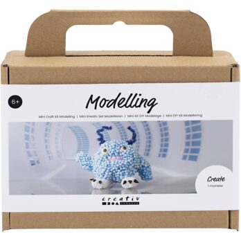 Mini Craft Kit Modelling, Monster Bobby, helesinine, 1 pakk