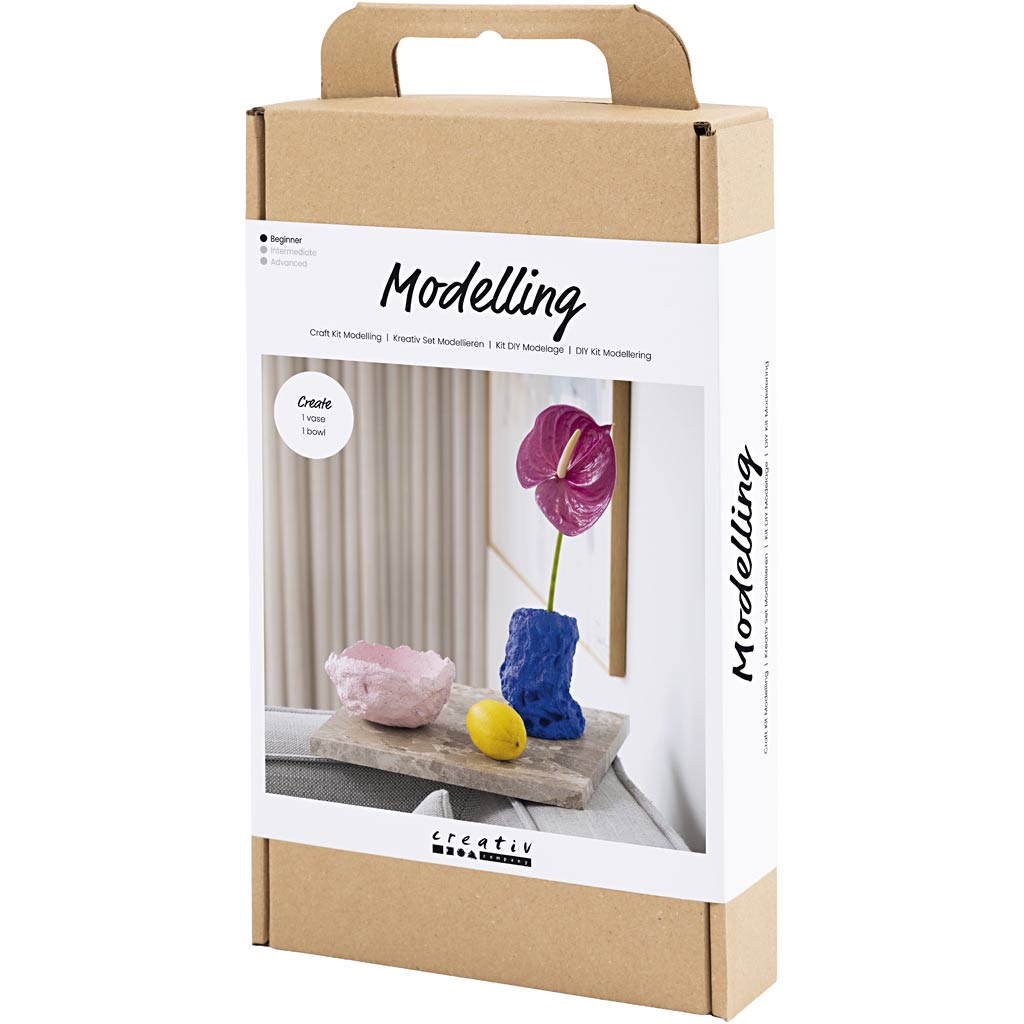 Käsitöökomplekt modelleerimine, vaas ja kauss, 1 pakk - Image 3