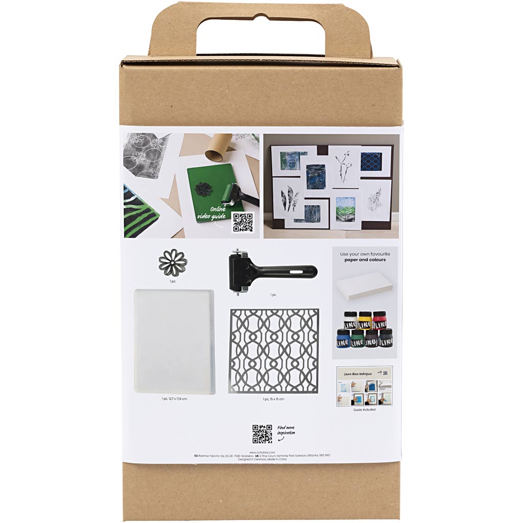 Geelitrükkimise tööriistakomplekt, 1 pakk - Image 2