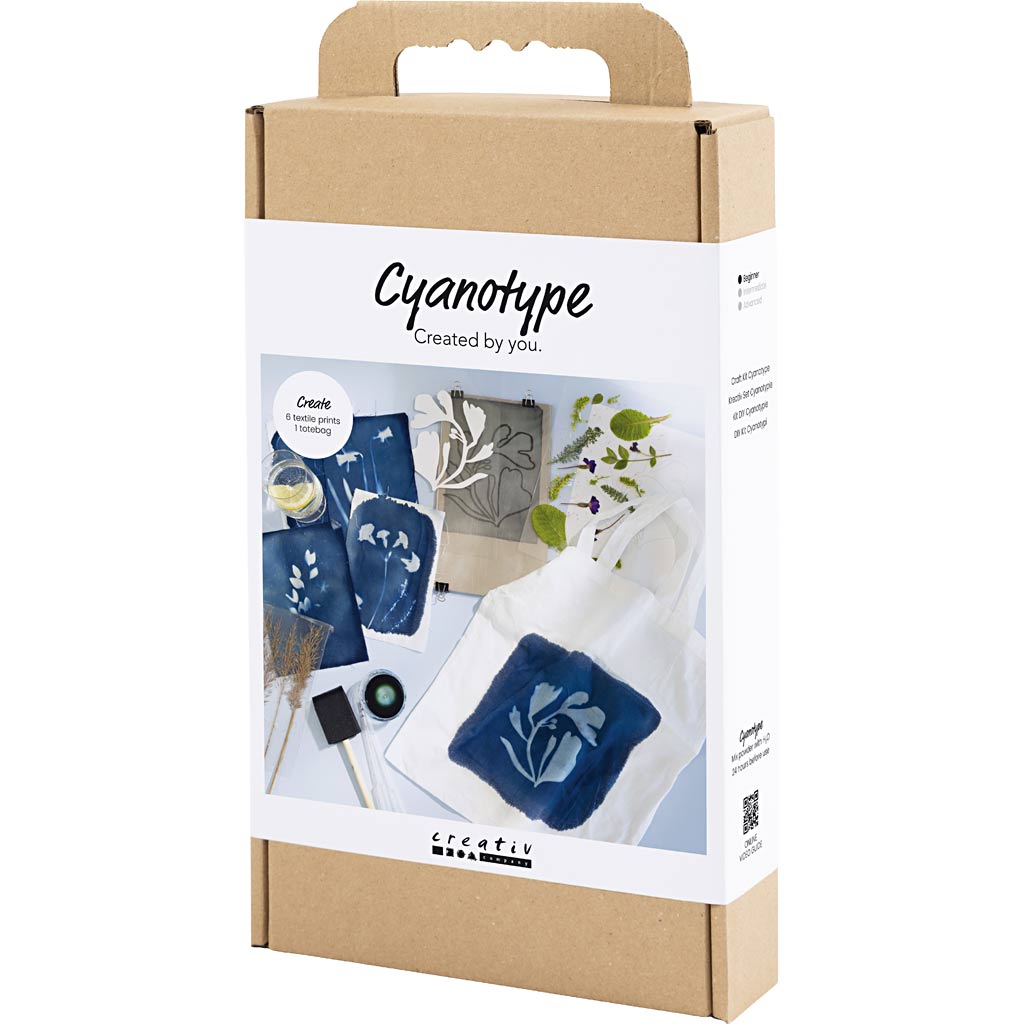 Craft Kit Cyanotype, tekstiil, sinine, 1 pakk - Image 3