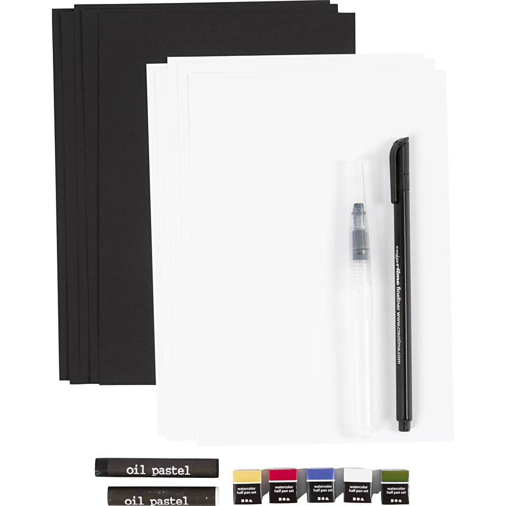 Craft Mix akvarellvärv, erinevad värvid, 1 pakk - Image 4