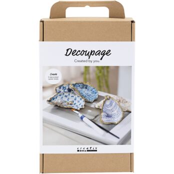 Craft Kit Decoupage, austrikarbid, sinine, 1 pakk