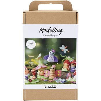 Craft Kit Modelling, Fairy, pastelsed värvid, 1 pakk