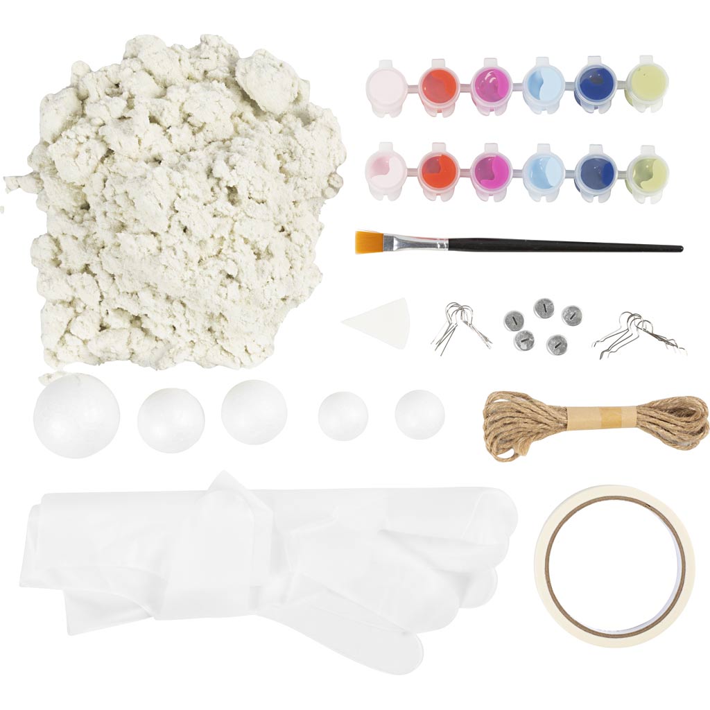 Craft Kit Modelling, Pulp Christmas figuurid, erinevad värvid, 1 pakk - Image 4