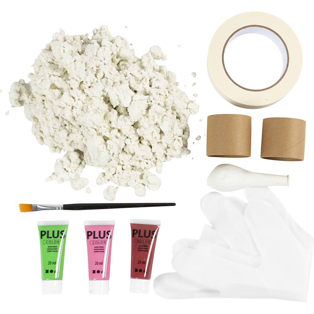 Maxi Craft Kit modelleerimine, paberimassist vaasid, erinevad värvid, 1 pakk - Image 4