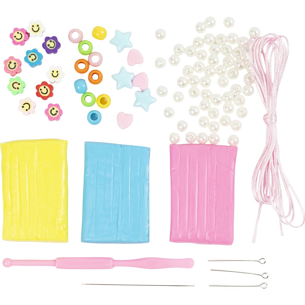 Mini Craft Kit Modelling, Mobile charm, erinevad värvid, 1 pakk - Image 4