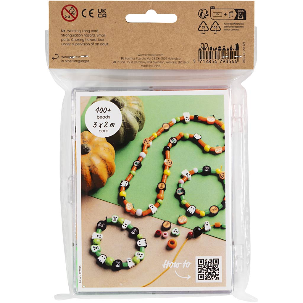 Craft Mix Ehted, Halloween, halloweeni värvid, 1 pakk - Image 3