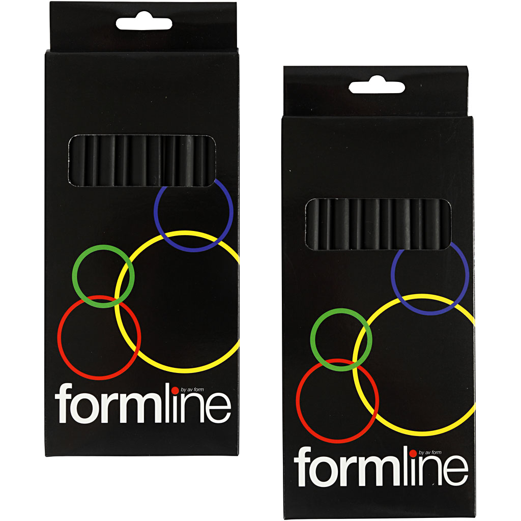 Joonistuspliiats, B,2B,4B,5B,6B,8B,9B,HB,H,2H,3H,4H, 2x12 tk/ 1 pakk - Image 2