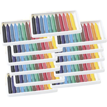 Õlivärvid, erinevad värvid, 12x12 tk/ 1 pakk