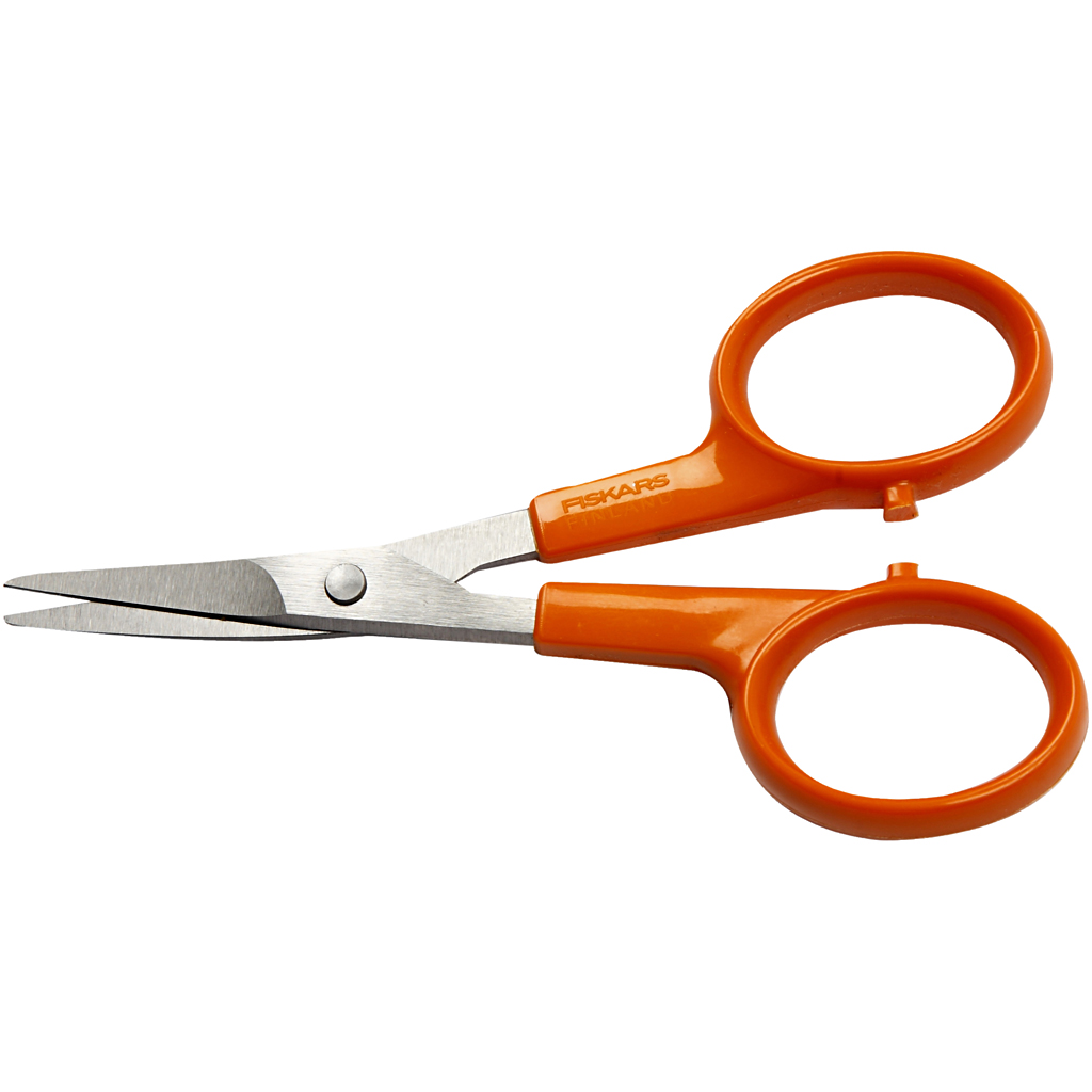 Fiskars Classic Precision käärid, L: 10 cm, kurvetäpid, 1 tk