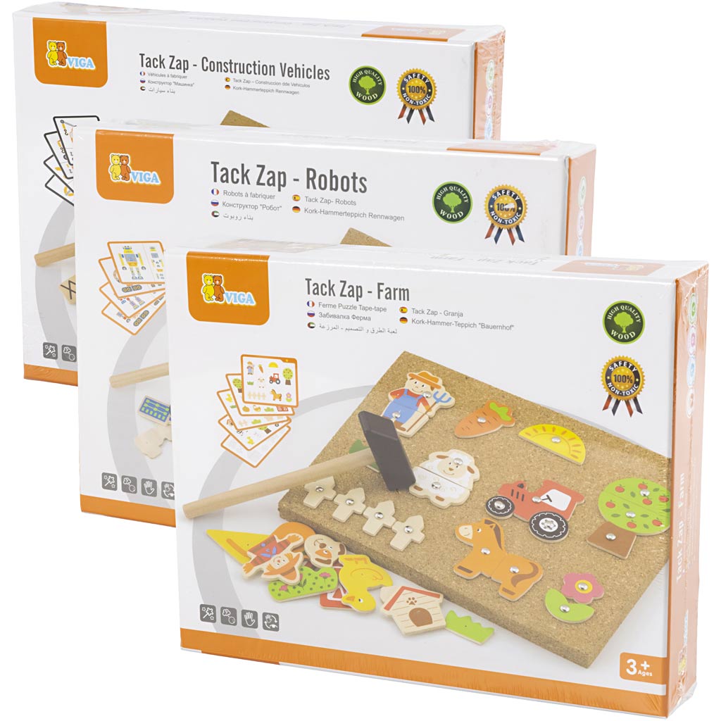 VIGA vasaramosaiikide komplekt, suurus 23x18 cm, 3 komplekti/ 1 pakk - Image 2