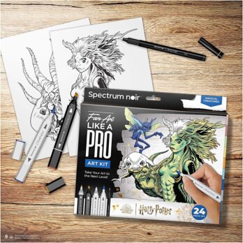 Käsitöökomplekti illustratsioon, Harry Potter: Maagilised olendid , erinevad värvid, 1 pakk