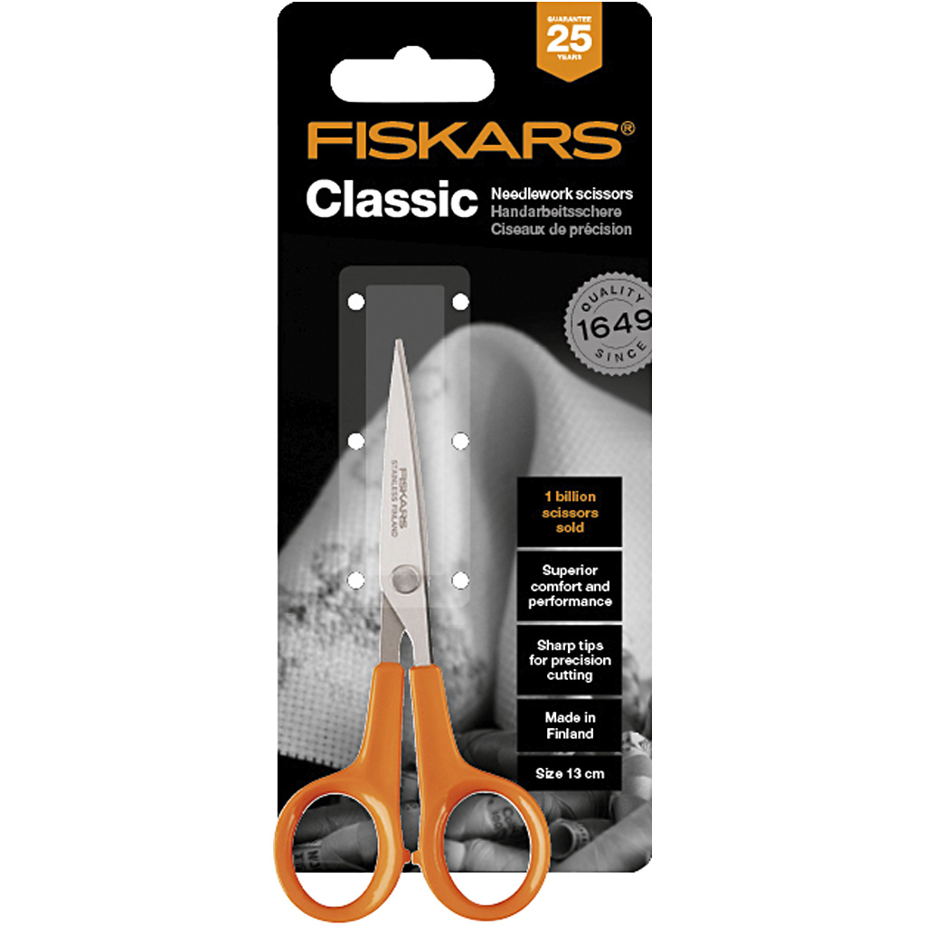 Fiskars Classic Precision käärid, L: 13 cm, 1 tk - Image 2