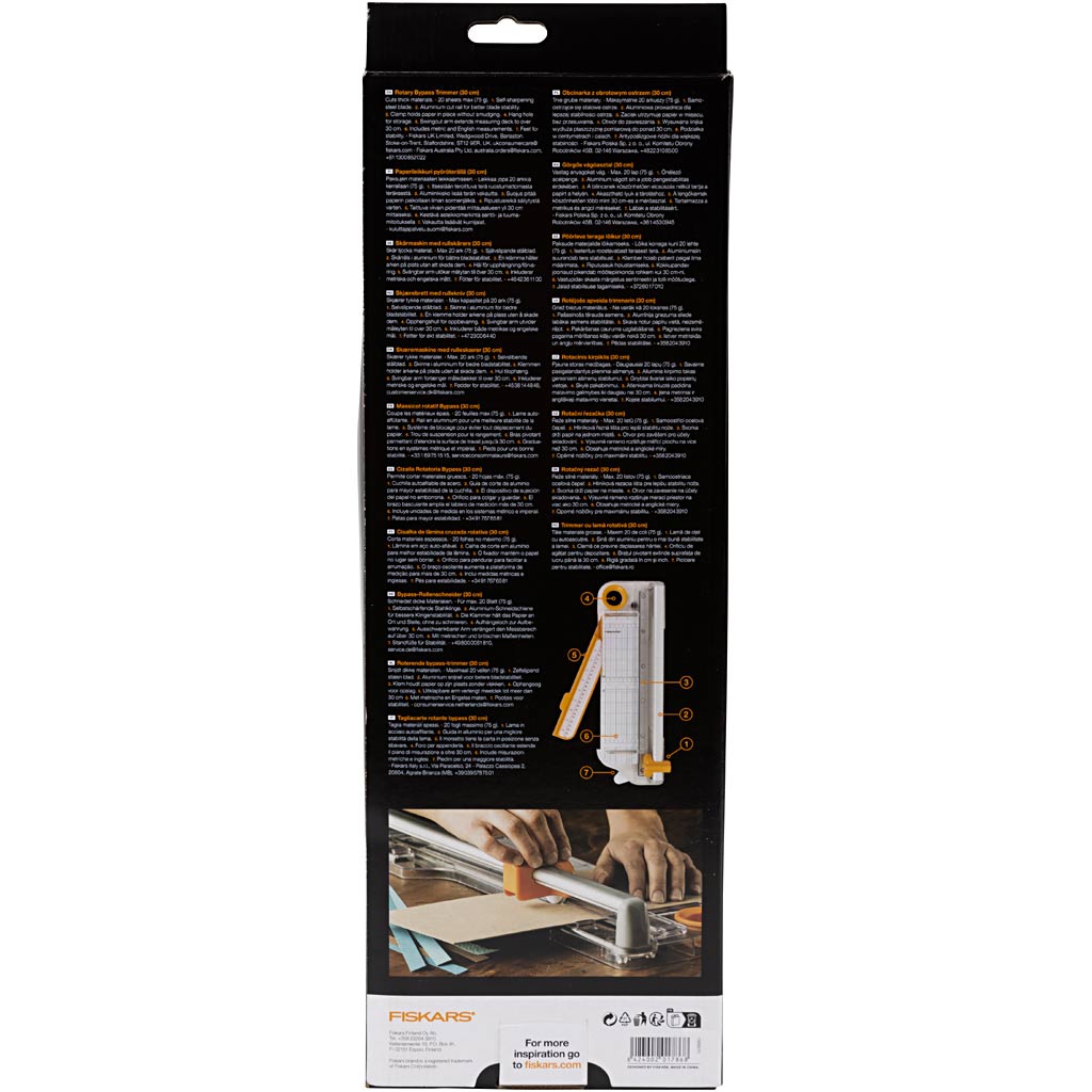 Fiskars pöörlev paberitrimmer, L: 30 cm, 1 tk - Image 3