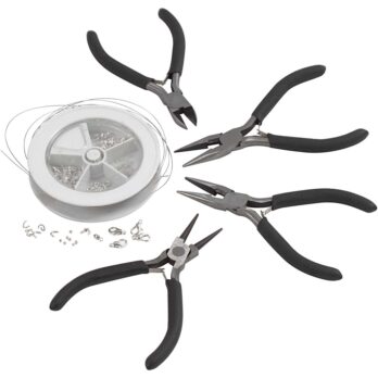 Ehted valmistamise komplekt, hõbetatud, 1 komplekt