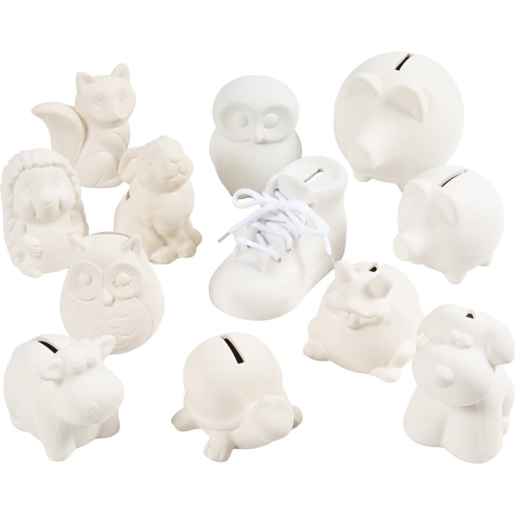 Rahakastid, valge, 106 tk/ 1 pakk